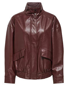 ONLY ONLJULIA FAUX LEATHER OVZ. BOMBER OTW