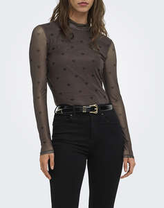 ONLY ONLERICA MESH L/S TOP JRS NOOS