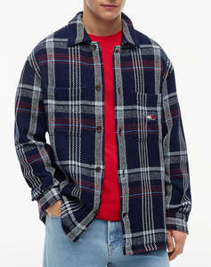 TOMMY JEANS TJM CHECK OVERSHIRT