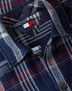 TOMMY JEANS TJM CHECK OVERSHIRT
