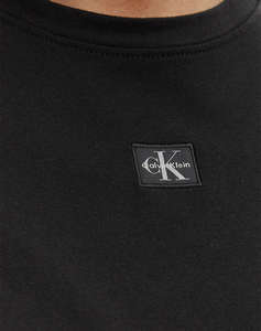 CALVIN KLEIN JEANS SS WOVEN LABEL CLASSIC FIT TEE