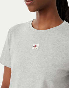 CALVIN KLEIN JEANS SS WOVEN LABEL CLASSIC FIT TEE
