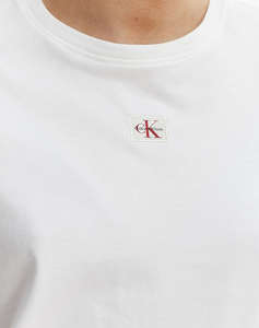 CALVIN KLEIN JEANS SS WOVEN LABEL CLASSIC FIT TEE