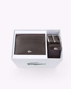 LACOSTE КОЛАН ЗА МЪЖЕ КОМПЛЕКТ ПОДАРЪЧЕН 35 PUNCH BELT CC BOX