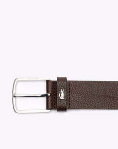 LACOSTE КОЛАН ЗА МЪЖЕ 35 GRAINED LEATHER BELT