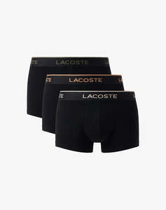 LACOSTE КОМПЛЕКТ 3 БЕЛЬО TRUNK UNDERWEAR TRUNK