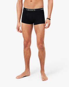 LACOSTE КОМПЛЕКТ 3 БЕЛЬО TRUNK UNDERWEAR TRUNK