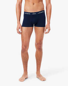 LACOSTE КОМПЛЕКТ 3 БЕЛЬО TRUNK UNDERWEAR TRUNK