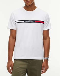 TOMMY HILFIGER HILFIGER CHEST INSERT TEE