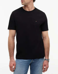 TOMMY HILFIGER ESSENTIAL REG FIT SOLID TEE