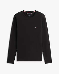 TOMMY HILFIGER STRETCH SLIM FIT LONG SLEEVE TEE