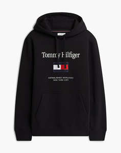 TOMMY HILFIGER TOMMY EMBRO FLAG HOODIE