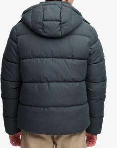 SUPERDRY PREMIUM HOOD CHECK PUFFER JKT МЪЖКО ЯКЕ