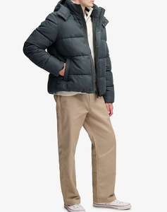 SUPERDRY PREMIUM HOOD CHECK PUFFER JKT МЪЖКО ЯКЕ