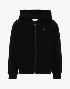 CALVIN KLEIN JEANS MINI BADGE ZIP-THROUGH