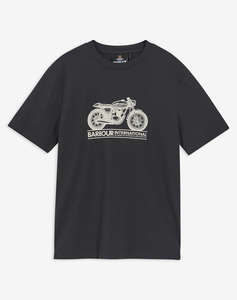 BARBOUR INTERNATIONAL БЛУЗА T-SHIRT КЪСИ РЪКАВИ