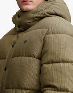 SUPERDRY PREMIUM HOOD CHECK PUFFER JKT МЪЖКО ЯКЕ