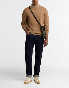BARBOUR BARBOUR PIMA COTTON CREW NECK SWEATER
