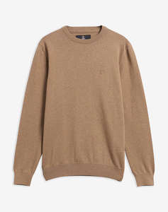 BARBOUR BARBOUR PIMA COTTON CREW NECK SWEATER