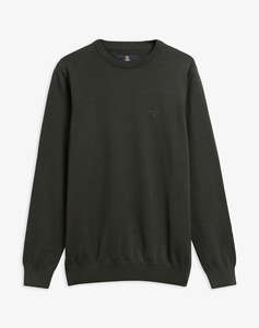 BARBOUR BARBOUR PIMA COTTON CREW NECK SWEATER