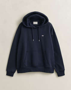 GANT СУИТШЪРТ С ДЪЛЪГ РЪКАВ SHIELD HOODIE
