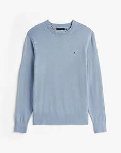 TOMMY HILFIGER PIMA ORG CTN CASHMERE CREW NECK
