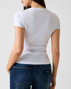 GUESS SS CN GLITTER LOGO TEE ДАМСКА БЛУЗА