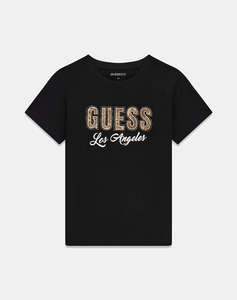 GUESS SS CN SNAKE SCRIPT RHINESTONE ДАМСКА БЛУЗА