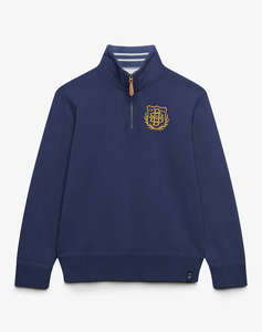 SUPERDRY GOTHIC VARSITY HALF ZIP МЪЖКИ СУИЧЪР