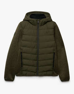 SUPERDRY HOODED STORM KNIT HYBRID JKT МЪЖКО ЯКЕ