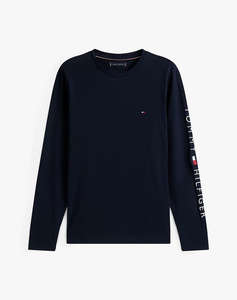 TOMMY HILFIGER TOMMY LOGO LONG SLEEVE TEE