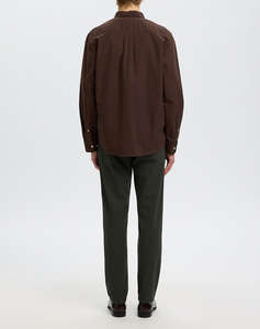 SELECTED SLMCOLE-JAY REG MELANGE LS SHIRT NOOS