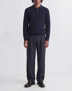 JACK&JONES JPRBLURILEY KNIT POLO LS