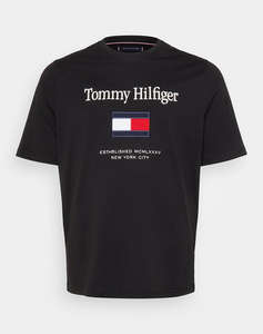 TOMMY HILFIGER TOMMY EMBRO FLAG TEE