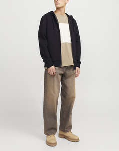 JACK&JONES JJECORP LOGO SWEAT ZIP HOOD NOOS