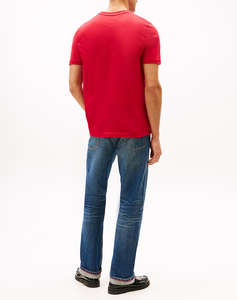 TOMMY HILFIGER TOMMY EMBRO FLAG TEE