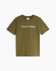 TOMMY HILFIGER BRAND LOVE RWB GRAPHIC TEE