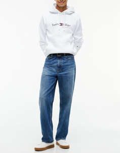 TOMMY HILFIGER RWB GRAPHIC REG FLEECE HOODIE