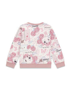 GUESS LS ACTIVE TOP СУИТШЪРТ ЗА ДЕЦА GIRL