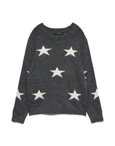 VERO MODA VMDOFFY INTARSIA LS O-NCK PULLOV GA NOOS