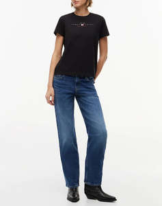 TOMMY JEANS TJW REG US LINEAR SS TEE