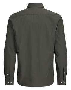 JACK&JONES JREBGAVIN SOLID SHIRT LS NOOS