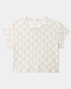 CALVIN KLEIN JEANS A- MONOLOGO BABY TEE
