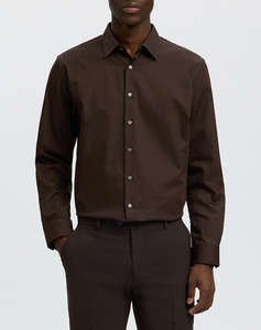 SELECTED SLHSLIM-PERFORMANCE SHIRT LS NOOS