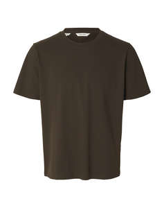 SELECTED SLMATLAS SS O-NECK TEE NOOS