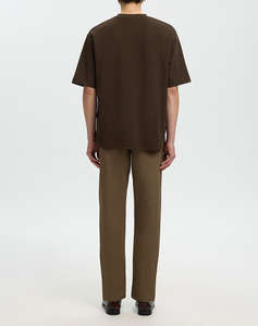SELECTED SLMLOOSEOSCAR SS O-NECK TEE NOOS