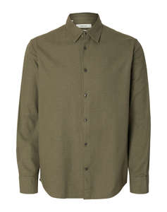 SELECTED SLHREGNOAH BRUSHED TWIST SHIRT LS NOOS