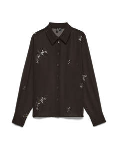 VERO MODA VMGILMA PEARL LS SHIRT WVN