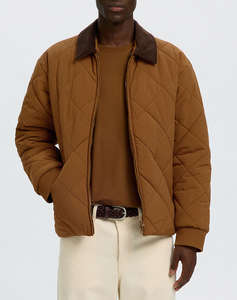 SELECTED SLMBRYCE QUILTED PUFFER #S