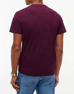 TOMMY JEANS TJM SLIM LINEAR CHEST TEE EXT